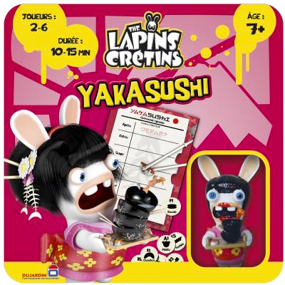 Boîte du jeu : Lapins Crétins - Yakasushi