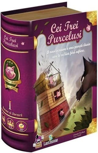 Boîte du jeu : Cei Trei Purceluși