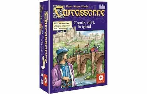 Boîte du jeu : Carcassonne: Comte, Roi et Brigand