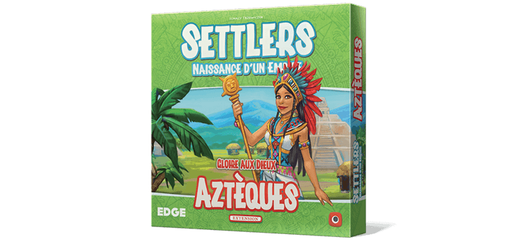 Boîte du jeu : Settlers - Naissance d'un Empire - Extension "Aztèques"