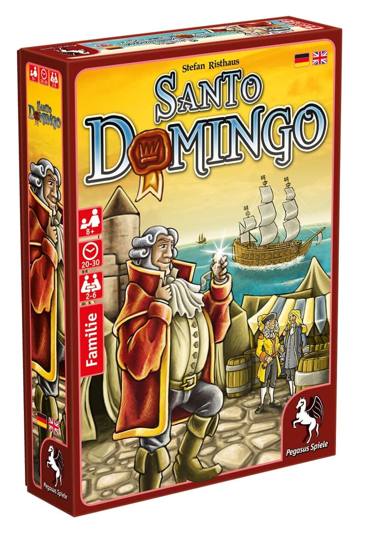 Boîte du jeu : Santo Domingo
