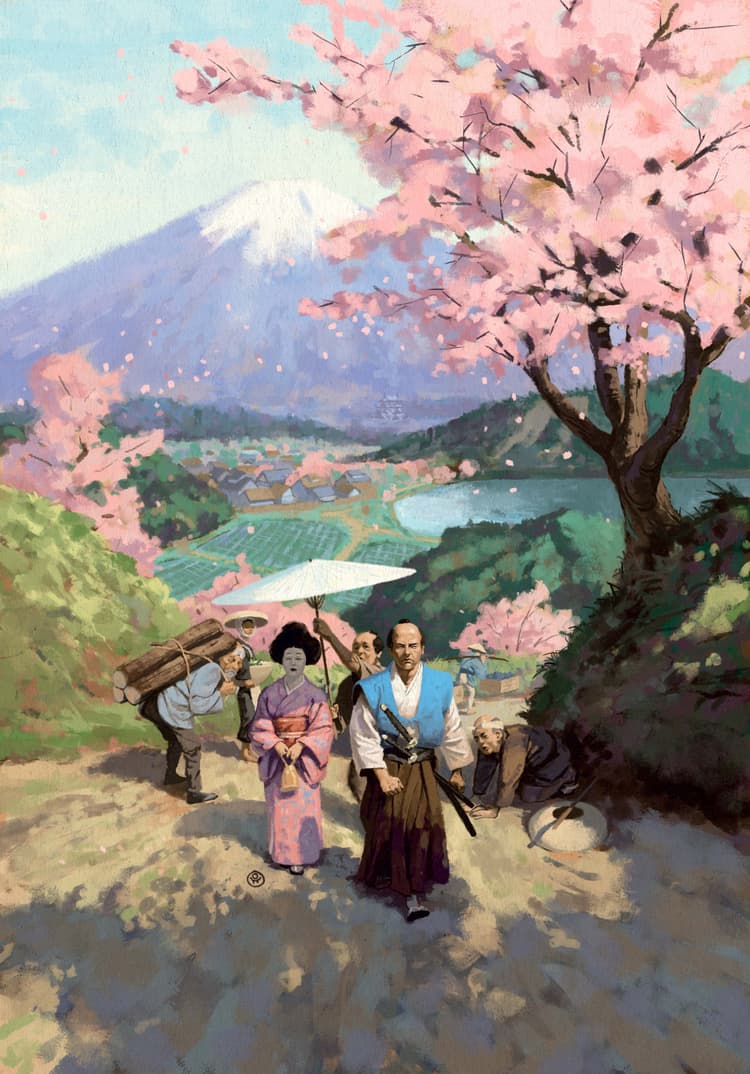 Boîte du jeu : Honshu