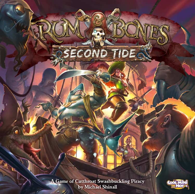 Boîte du jeu : Rum & Bones second tide