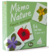 Couverture de Memo nature fleurs sauvages