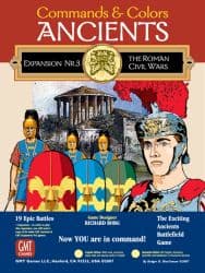 Couverture de Commands and Colors - Ancients : The Roman Civil War