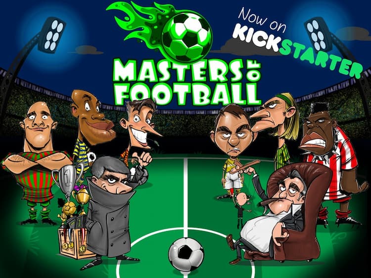 Boîte du jeu : Masters of Football by Thinking of a Number | Kickstarter