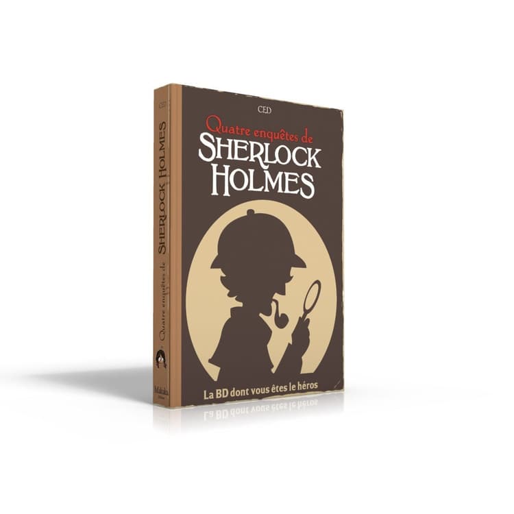 Boîte du jeu : Quatre enquêtes de Sherlock Holmes