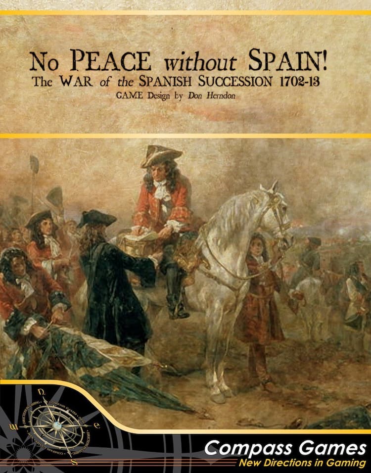 Boîte du jeu : No Peace without Spain