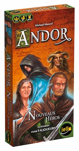 Couverture de Andor : Nouveaux Héros