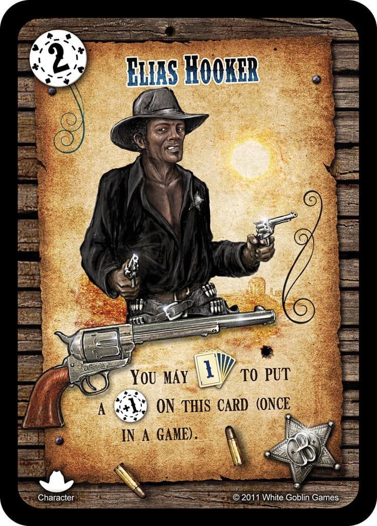 Boîte du jeu : Revolver: Elias Hooker (Personnage promotionnel)