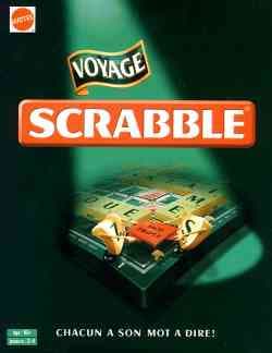 Boîte du jeu : Scrabble Voyage