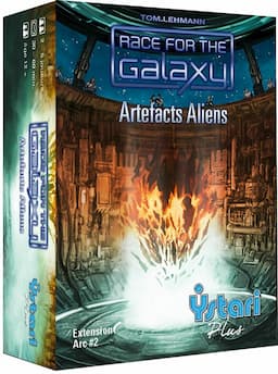 Couverture de Race for the galaxy : artefacts aliens