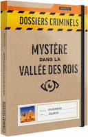 boîte du jeu : Dossiers Criminels : Mystère dans la Vallée des Rois