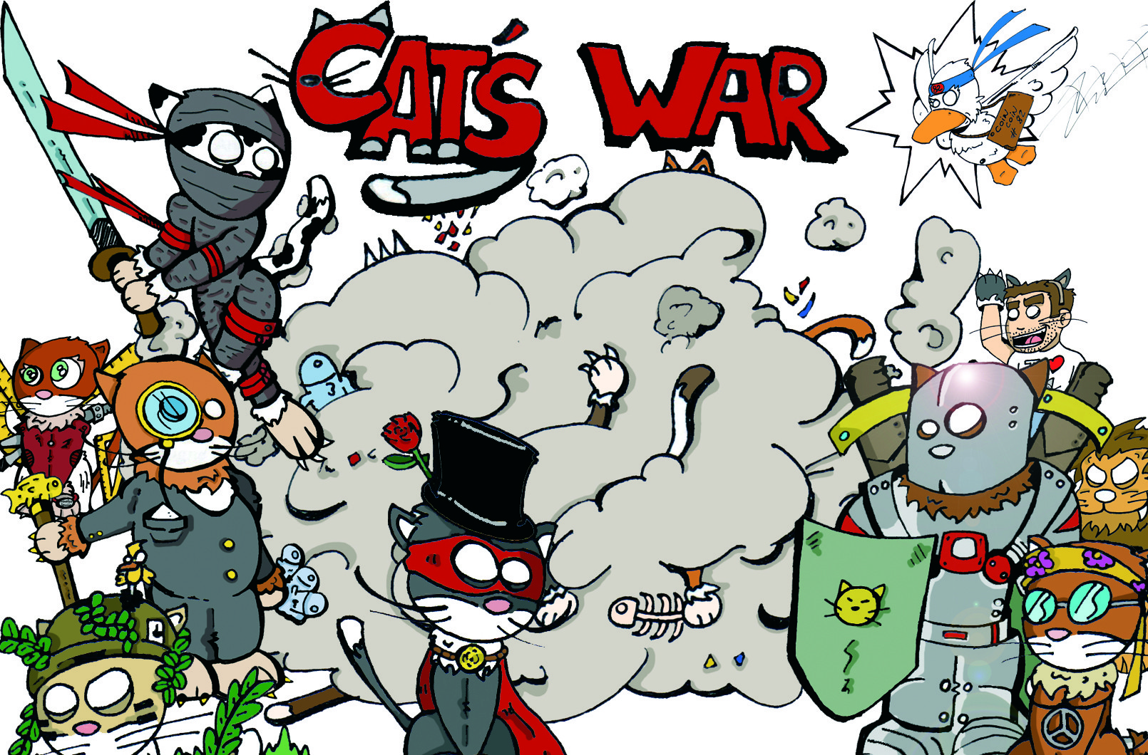 Couverture de Cats' wars