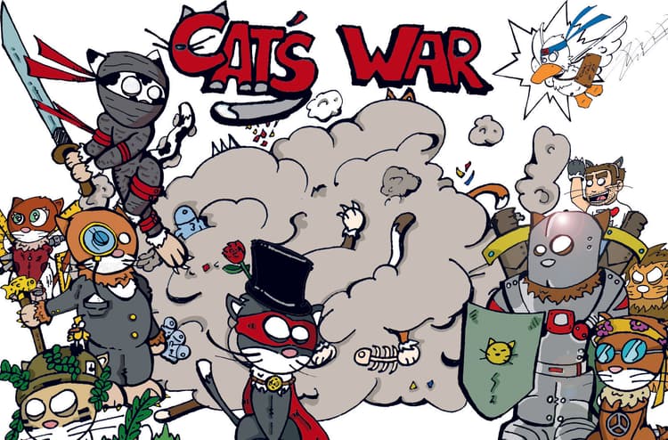 Boîte du jeu : Cats' wars