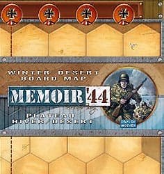 Boîte du jeu : Mémoire 44 : Plateau Hiver/Désert