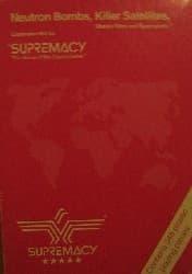 Boîte du jeu : Supremacy - Neutron Bombs, Killer Satellites