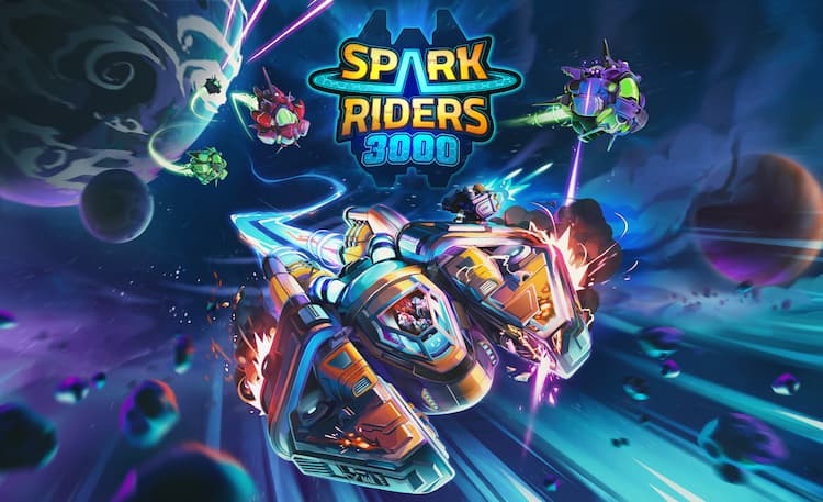 Boîte du jeu : Spark Riders 3000