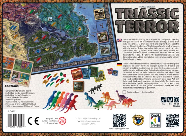 Boîte du jeu : Triassic Terror