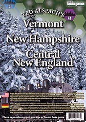 Couverture de Age of Steam Expansion: Vermont, New Hampshire & Central New England