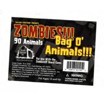 Boîte du jeu : Zombies !!! Bag O Animals !!!
