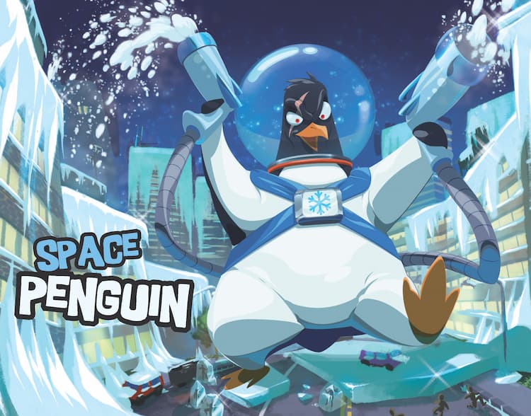 Boîte du jeu : King of Tokyo : Space Penguin