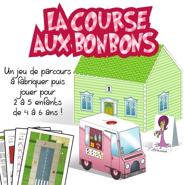 Boîte du jeu : Course aux bonbons