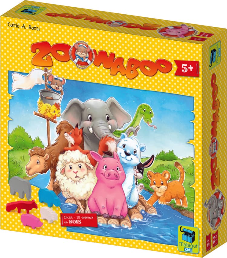 Boîte du jeu : Zoowaboo