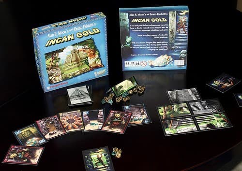 Boîte du jeu : Incan gold