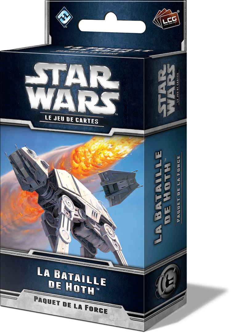 Boîte du jeu : Star Wars - le jeu de cartes : La Bataille de Hoth