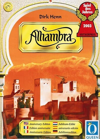 Boîte du jeu : Alhambra Edition Anniversaire