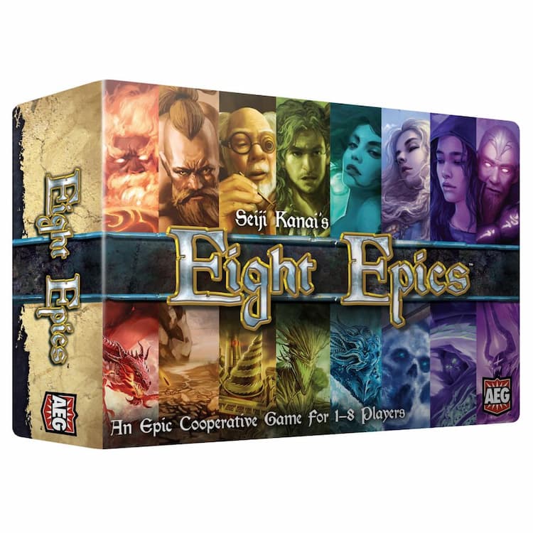 Boîte du jeu : Eight Epic (2016)