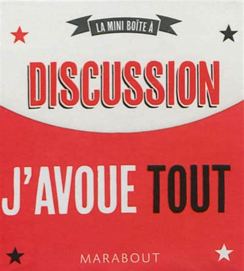 Boîte du jeu : La mini boîte à discussion J'avoue tout !