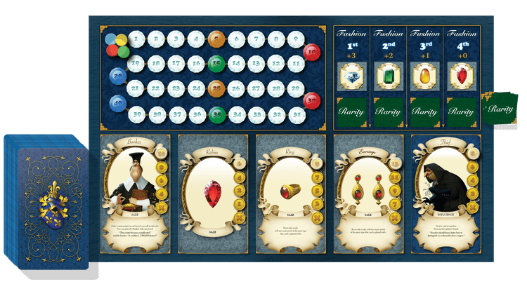 Boîte du jeu : Queen 's Necklace