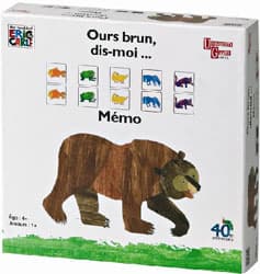 Boîte du jeu : Ours brun, dis moi - Mémo