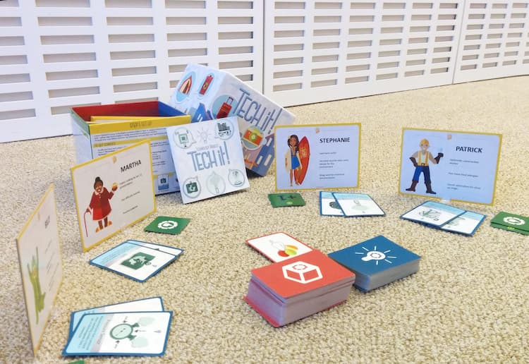 Boîte du jeu : Tech it!