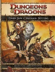 Couverture de Dark Sun Campaign Setting