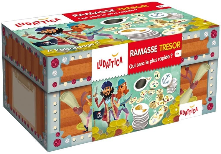Boîte du jeu : Ramasse Trésor