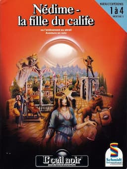 Couverture de l’œil noir - nédime la fille du calife