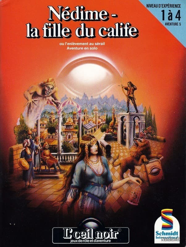 Boîte du jeu : l’œil noir - nédime la fille du calife