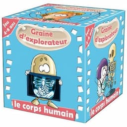 Couverture de Graine d'explorateur- le corps humain