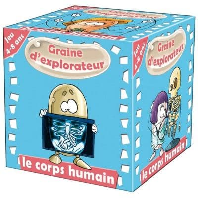 Boîte du jeu : Graine d'explorateur- le corps humain