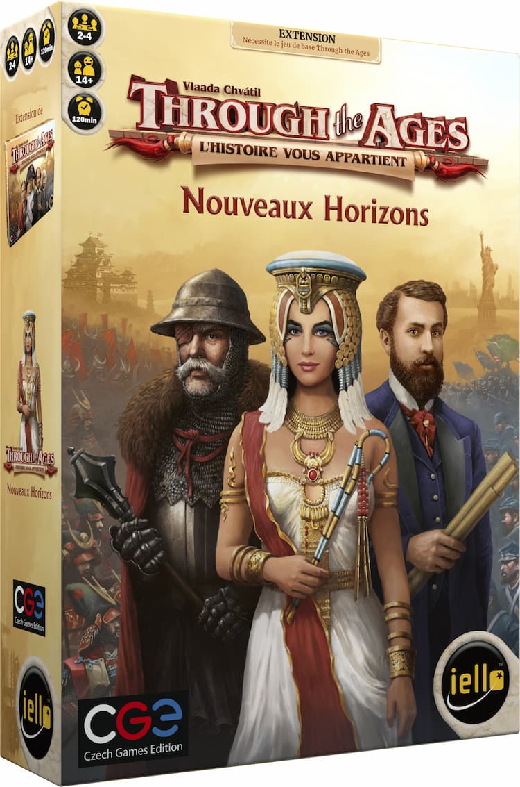 Boîte du jeu : Through The Ages - Nouveaux Horizons