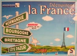 Boîte du jeu : Découvrons la France