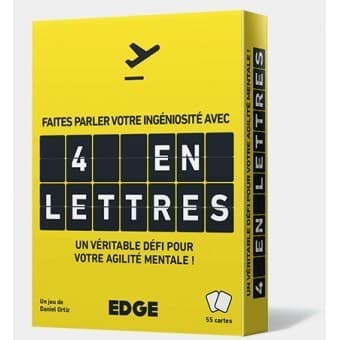 Boîte du jeu : 4 en lettres
