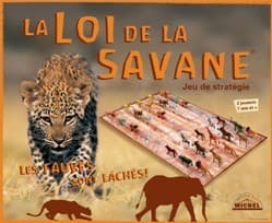 Boîte du jeu : La Loi de la Savane