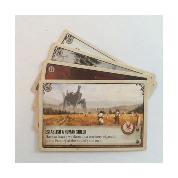 Boîte du jeu : Scythe - Extension "Cartes 'Objectif' promotionnelles n° 24 à 27" (promo pack #3)