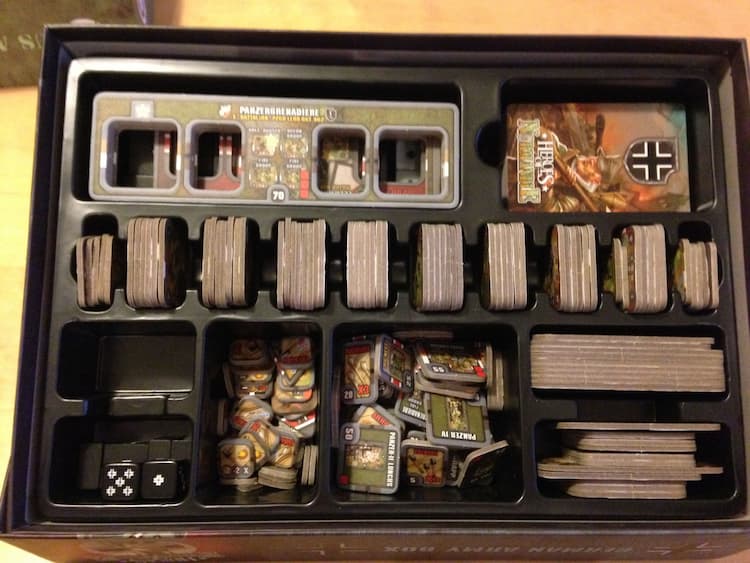 Boîte du jeu : Heroes of Normandie - German Army Box