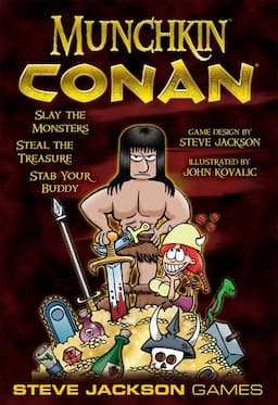 Couverture de Munchkin Conan