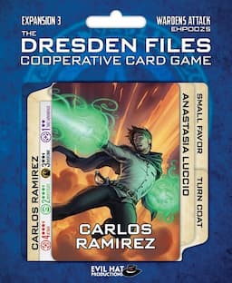 Couverture de The Dresden Files Cooperative Card Game - Wardens Attack